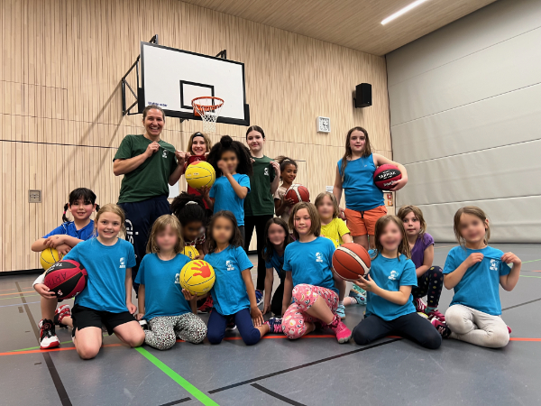 Gruppenbild der U8-Mädchen 2023/24